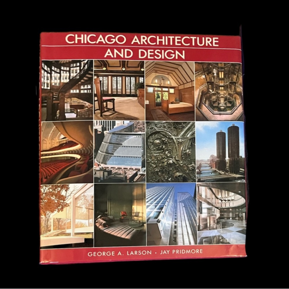 Chicago Architecture and Design Book - Red Cover